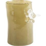 Present Time - Vaas Bird On Branch Small - Army green