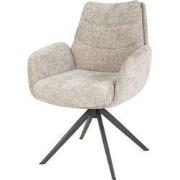 AnLi Style Armstoel lounge Rich zandkleur