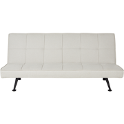 HASLE - Slaapbank 3-zits - Lichtbeige - Polyester