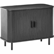 BRADLEY - Commode - Zwart - MDF