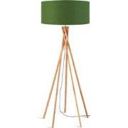 Vloerlamp Kilimanjaro - Groen/Bamboe - Ø60cm