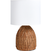 NILWALA - Tafellamp - Natuurlijk - Rotan