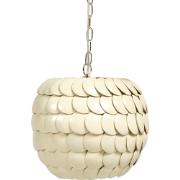 MASKELIYA - Hanglamp - Beige - Kokosnootschil