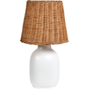 BARTANG - Tafellamp - Wit - Keramiek