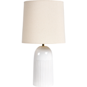SALIENTE - Tafellamp - Gebroken wit - Keramiek
