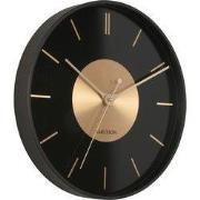 Wall Clock Gold Disc