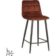 LABEL51 Barkruk Jelt - Rust - - Laag