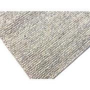 Ventura Bolletjes Grijs / Crème Handgemaakt vloerkleed - - 160 X 230 C...