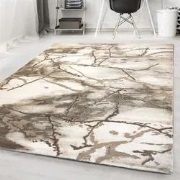 Alba Modern Beige vloerkleed - Marmer Design - 120 X 170 CM