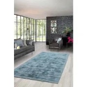Lumbini Effen Viscose Zilver vloerkleed - Handgeweven - 160 X 230 CM