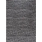 Eleganza vloerkleed - Gestreept Modern Laagpolig - Donkergrijs - 160 X...