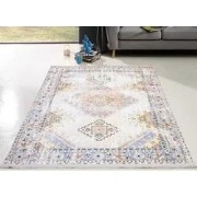 Hana Vintage Indoor & Outdoor Crème / Multi vloerkleed - Wasbaar - 160...