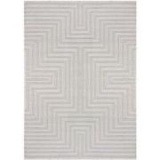 Cara vloerkleed - Labyrinth Modern Japandi - Zilver - 120 X 170 CM