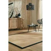 Kira vloerkleed - Jute - Laagpolig - Visgraatpatroon Modern - Naturel ...