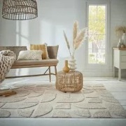 Ada Arch vloerkleed - Geometrisch - Laagpolig Modern - Naturel - 160 X...