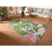 Binnen- En Buitenkleed - Tropical Flamingo Multicolor - 240 X 340 CM