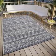 Buitenkleed - Loto Grijs/Beige - 155 X 235 CM