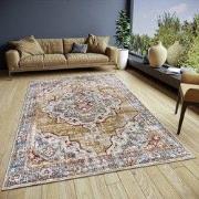 Klassiek Vintage vloerkleed - Strozzi Rood/Multi - 140 X 200 CM