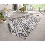 Binnen & Buiten Omkeerbaar vloerkleed - Malta Grijs/Crème - 120 X 170 ...