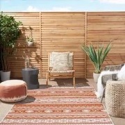 Omkeerbaar Binnen- En Buitenkleed - Terrazo Nomad Aztec Terra - 160 X ...