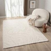 Modern vloerkleed - Petronia Crème - 80 X 150 CM