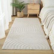 Japandi vloerkleed - Mystic Grooves Beige - 200 x 290 cm