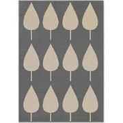 Kindervloerkleed Adventures - Lovely Leaves - Blauw / Creme - 160x235 ...