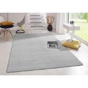 Uni Laagpolig Effen Vloerkleed - Fancy - Grijs - 160x240 cm