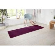 Loper Laagpolig Effen Uni Vloerkleed - Nasty - Blackberry - 80x300 cm