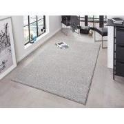 Laagpolig Velours Vloerkleed - Designer Pure - Grijs - 160x240 cm