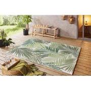 Laagpolig vloerkleed - Vai - Binnen en buitenkleed - Groen - 120x170 c...