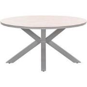 Garden Impressions Tulli tuintafel Ø148 cm - light teak look