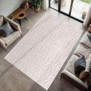 Binnen & Buiten vloerkleed - Zora Starburst - Creme - 80x150 cm