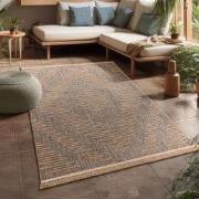 Binnen en Buitenkleed - Vloerkleed Colinna - Beige - 160x220 cm