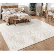 Laagpolig Vloerkleed Lely - Japandi - Creme - 80x150 cm