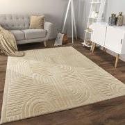 Laagpolig Vloerkleed Lely - Japandi - Beige - 200x280 cm