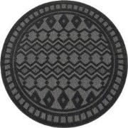 Binnen & Buitenkleed - Vloerkleed Livotta Amy - Antraciet - 120x160 cm