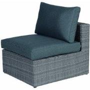 Orangebird midden element - organic grey - reflex black