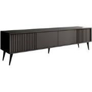 Meubella - TV-Meubel Winq 2 - Antraciet - 180 cm