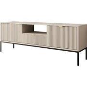 Meubella - TV-Meubel Navil - Beige - 154 cm