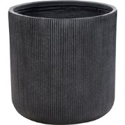 OREOI - Bloempot - Grafietgrijs - 55 x 55 x 55 cm - Kleivezel
