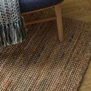 Jute Vloerkleed Boucle Multi - 200x290 cm