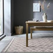 Laagpolig vloerkleed - Graysen - Wasbaar - Grijs - 78x150 cm