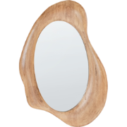 HOURTIN - Wandspiegel - Bruin - Rubberhout