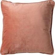 FINN - Kussenhoes 45x45 cm - velvet - effen kleur - Muted Clay - roze