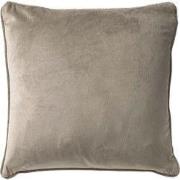 Dutch Decor FINN - kussenhoes 45x45 cm - velvet - effen kleur - Driftw...