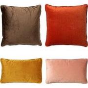 Dutch Decor KUSSENSET - 4-delig - Matching Velvets - 45x45 cm en 30x50...