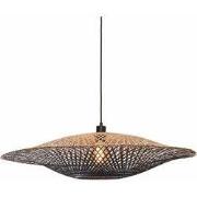 Hanglamp Kalimantan - Bamboe/Zwart - Ø87cm