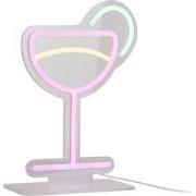 Tafellamp Cocktail - Multicolor - 21.1x21.1x30cm