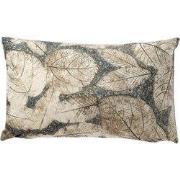 Dutch Decor TOBI - kussenhoes 30x50 cm - bladprint - Sterling Blue - b...